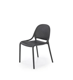 Krzesło ogrodowe K532 80 cm czarne