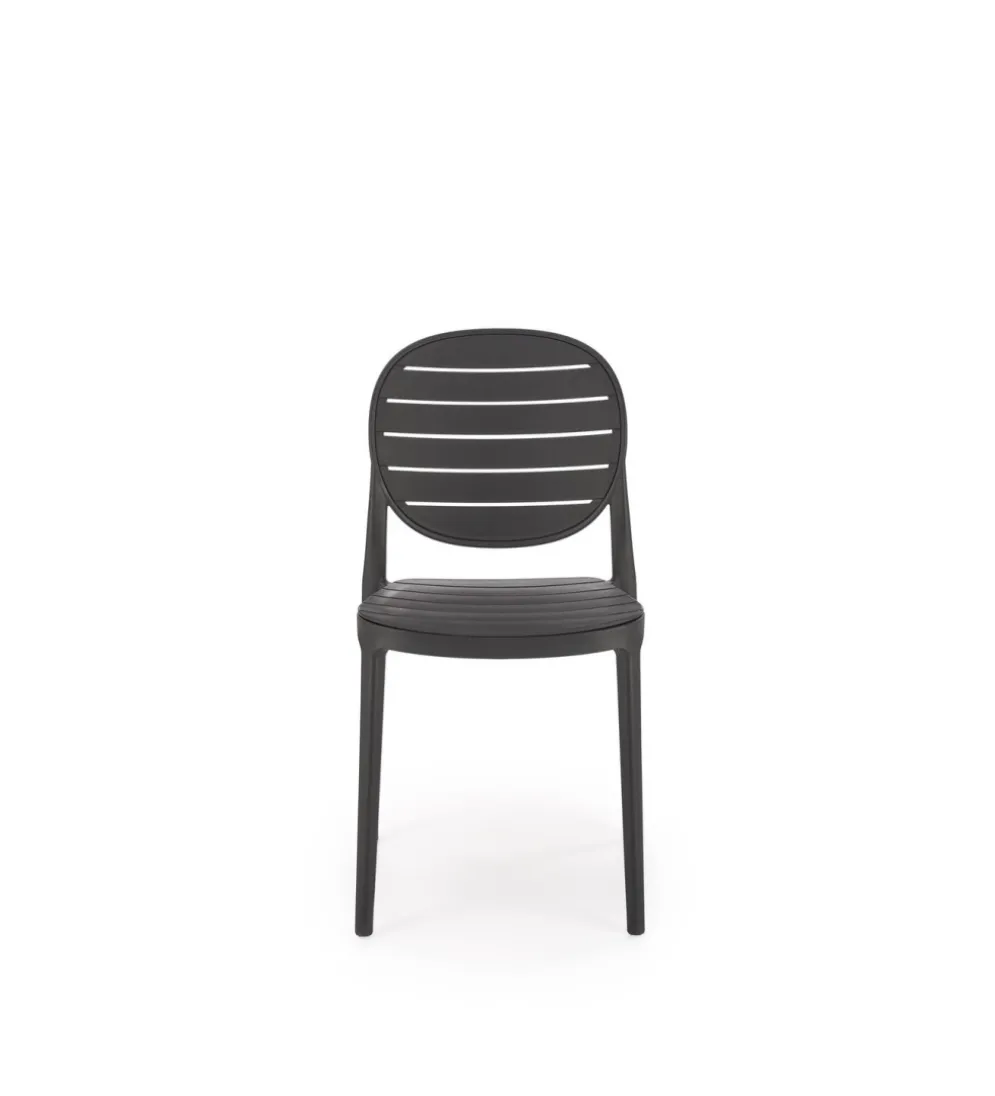 Krzesło ogrodowe K529 83 cm czarne