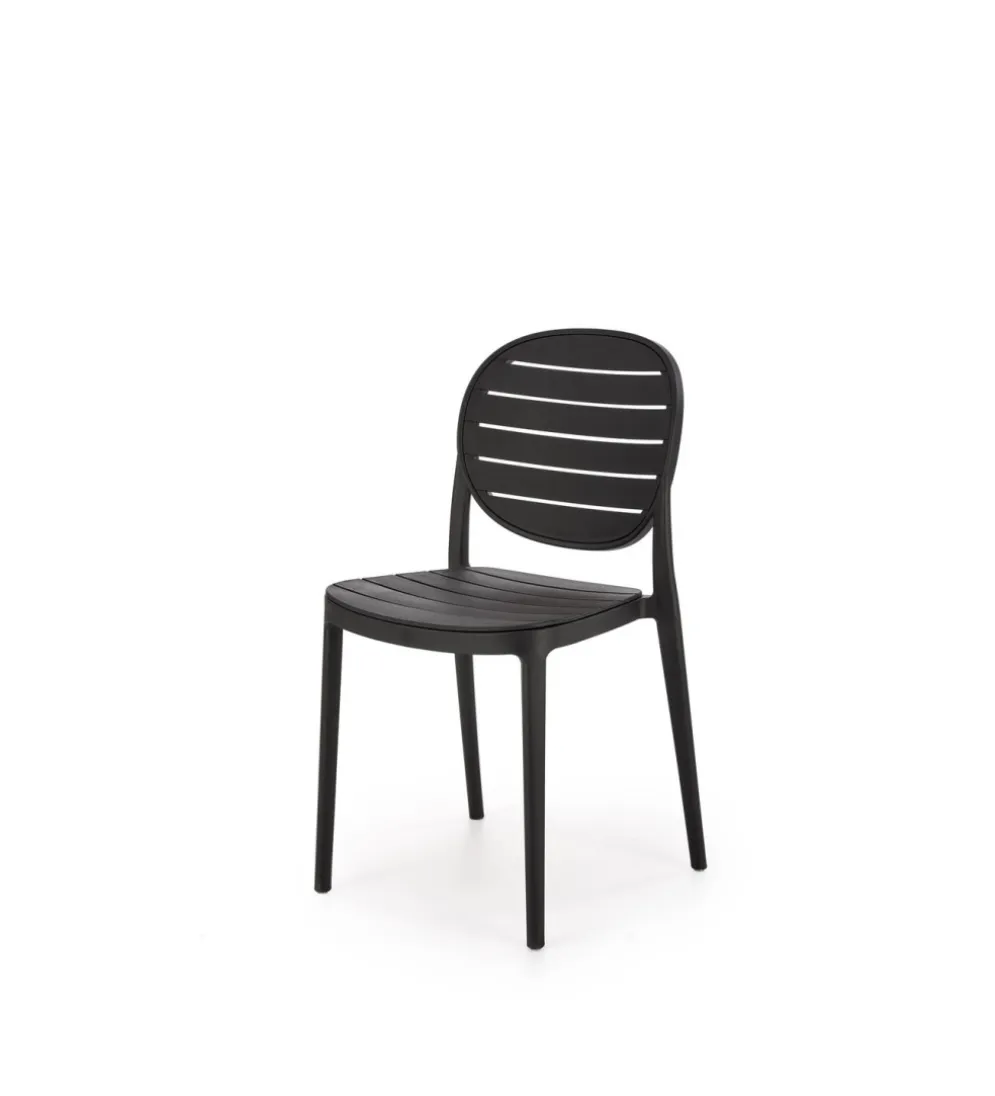 Krzesło ogrodowe K529 83 cm czarne