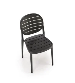 Krzesło ogrodowe K529 83 cm czarne