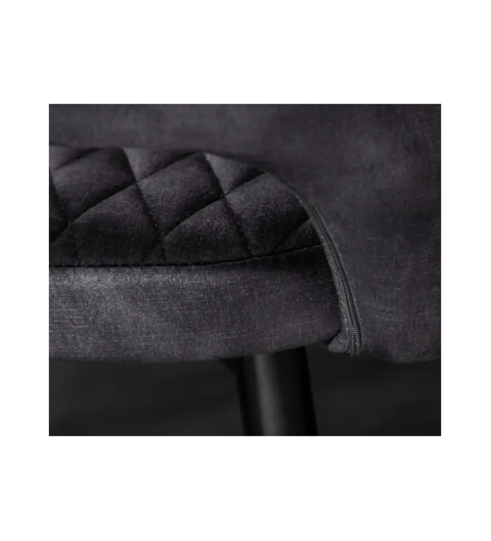 Krzesło Paris Velvet Szare