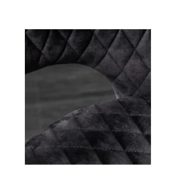 Krzesło Paris Velvet Szare