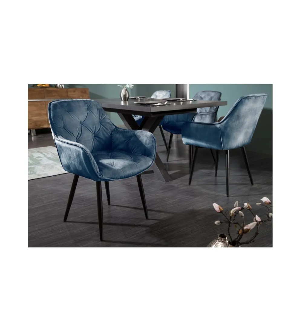 Krzesło PICKUP niebieskie