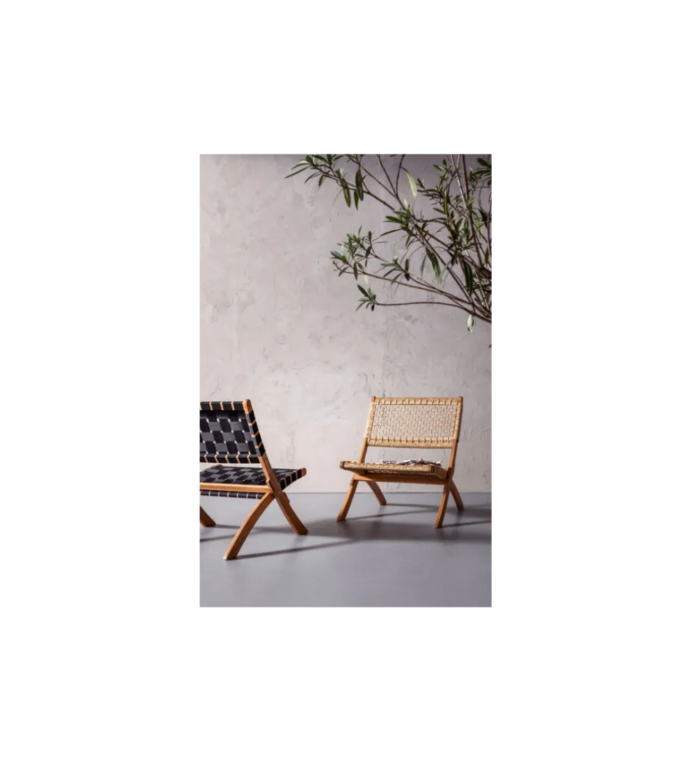 Krzesło składane COPACABANA naturalny