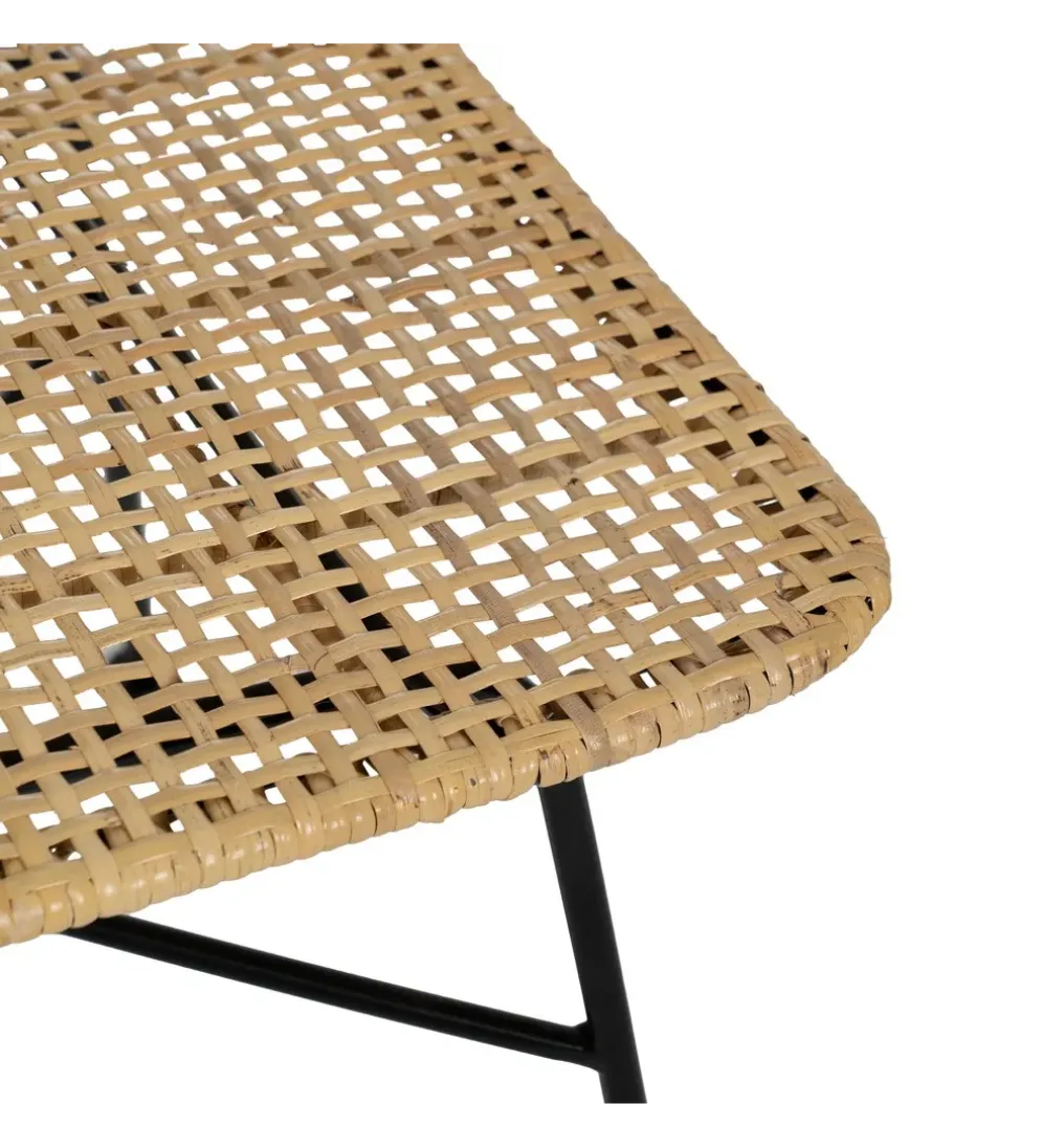 Krzesło SPRDENO 84 cm naturalne