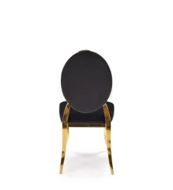 Krzesło TRENTINO Reginald Modern Barock czarne