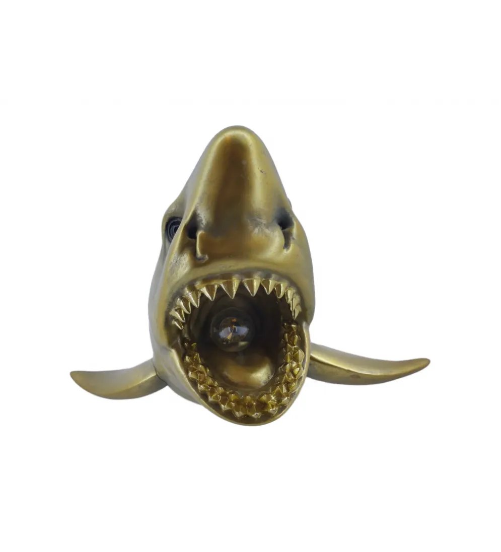 Lampa ścienna SHARK 40 cm złota