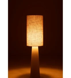 Lampa podłogowa AVA 140 cm naturalna biała