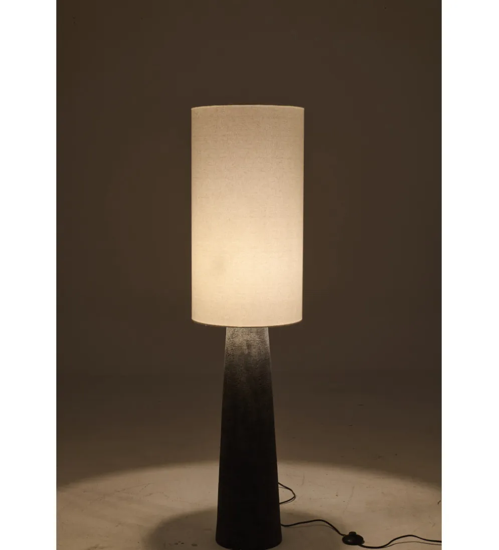 Lampa podłogowa AVA 144 cm szara