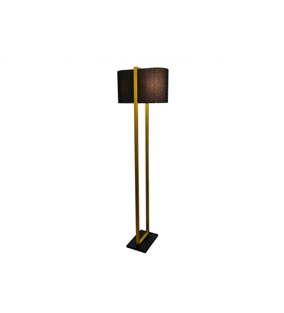 Lampa podłogowa COLLEEN 160 cm złota
