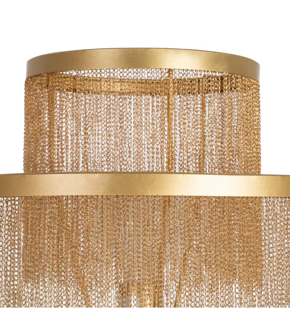 Lampa podłogowa DANCEY 151 cm złota