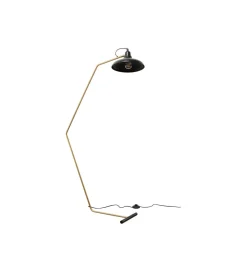 Lampa podłogowa DORO 130 cm czarna