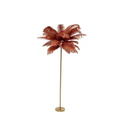 Lampa podłogowa FEATHER PALM 165 cm pióra