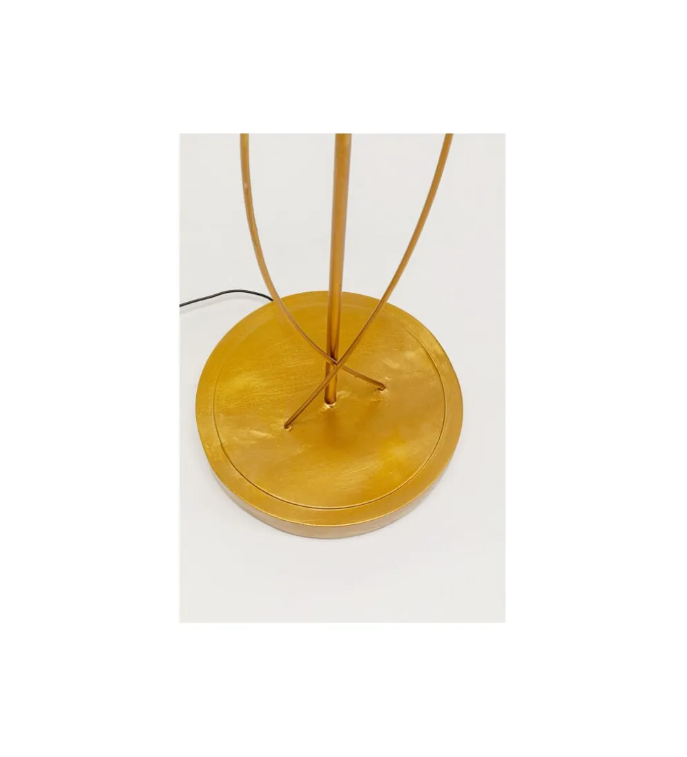Lampa podłogowa GINKGO LEAFS 129 cm złoty