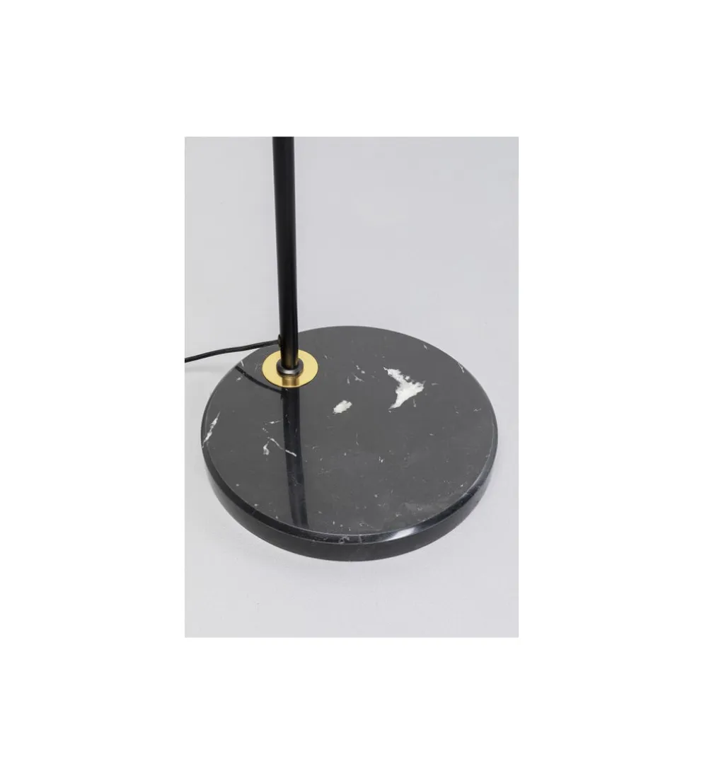 Lampa podłogowa GRATO 156 cm czarna