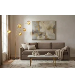 Lampa podłogowa LIQUID DIAMOND 202 cm złota
