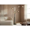 Lampa podłogowa LIQUID DIAMOND 202 cm szara