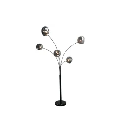 Lampa podłogowa LIQUID DIAMOND 202 cm szara