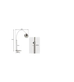 Lampa podłogowa LOUNGE SATIN SMALL DEAL ECONO