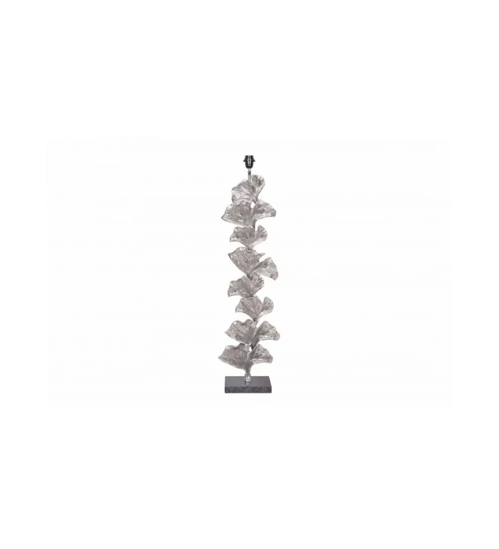 Lampa podłogowa Morella 122 cm srebrna