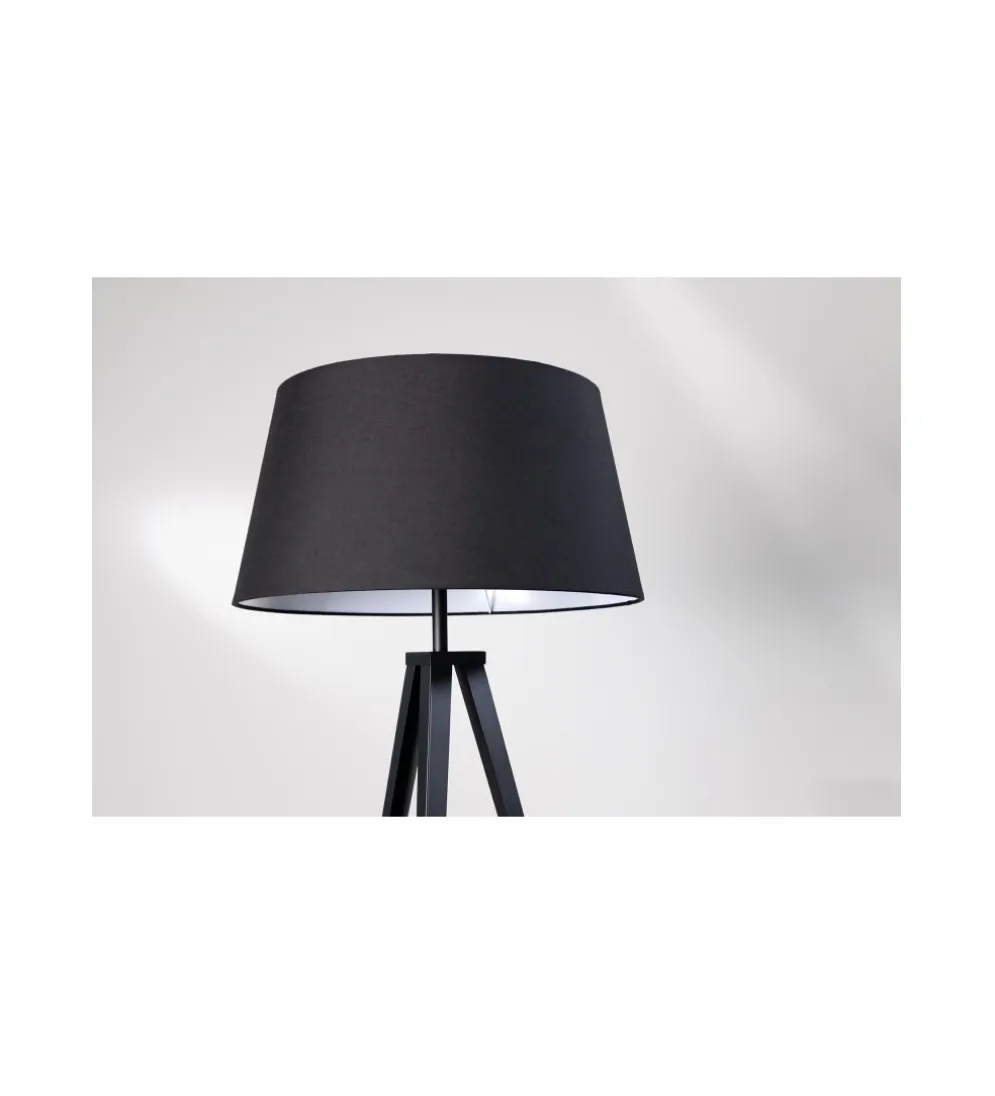 Lampa podłogowa Morella 122 cm srebrna