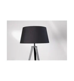 Lampa podłogowa Morella 122 cm srebrna