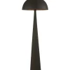 Lampa podłogowa Mushroom 148 cm czarna