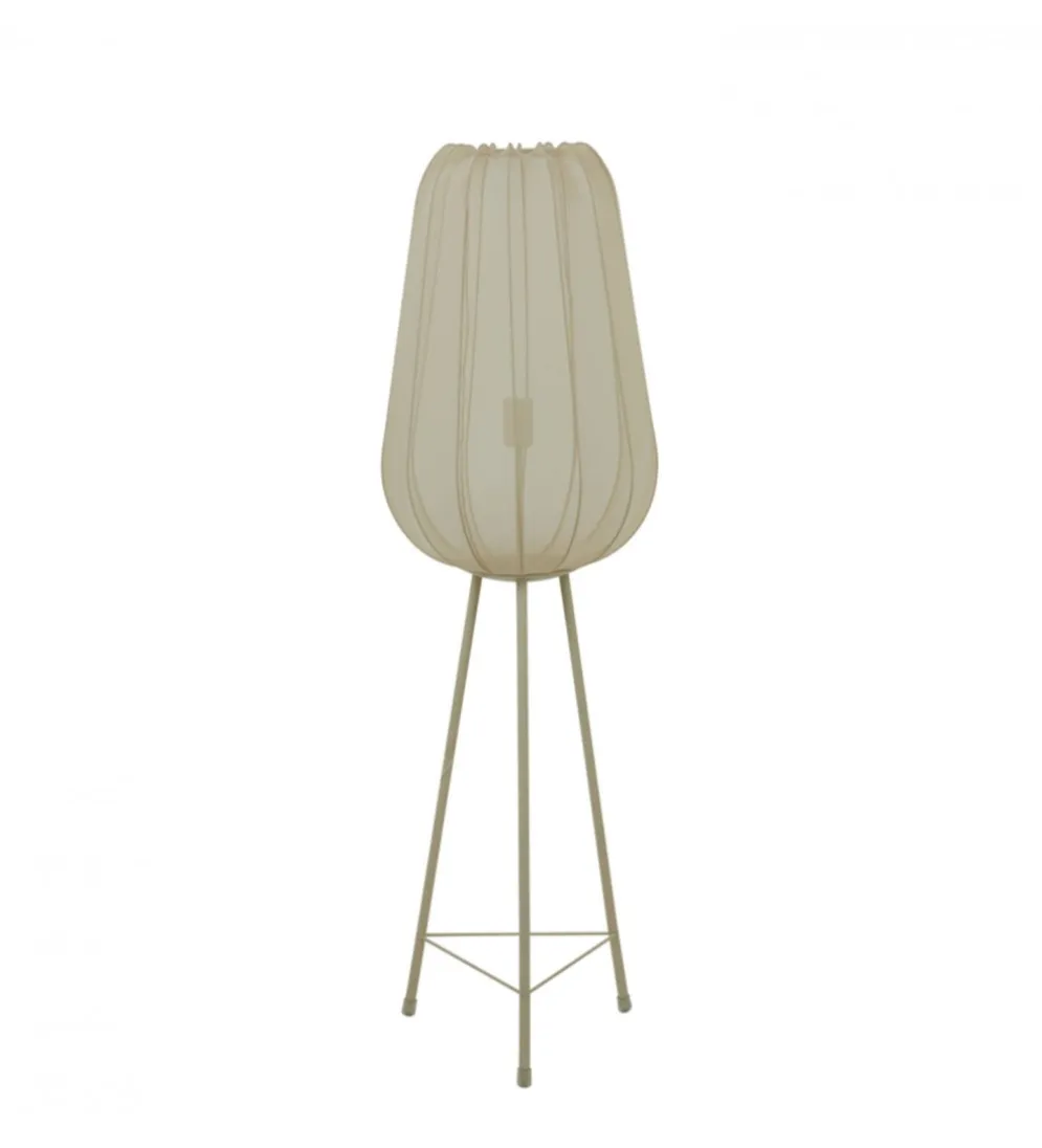 Lampa podłogowa PLUMERIA 42 cm piaskowa