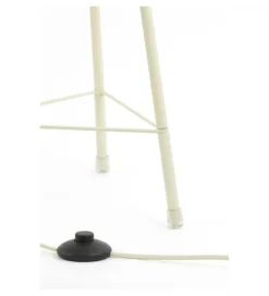 Lampa podłogowa PLUMERIA 42 cm piaskowa