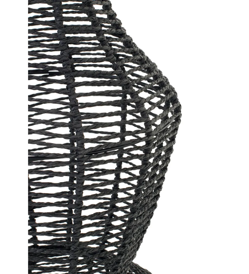 Lampa podłogowa ROPEAN 135 cm czarna