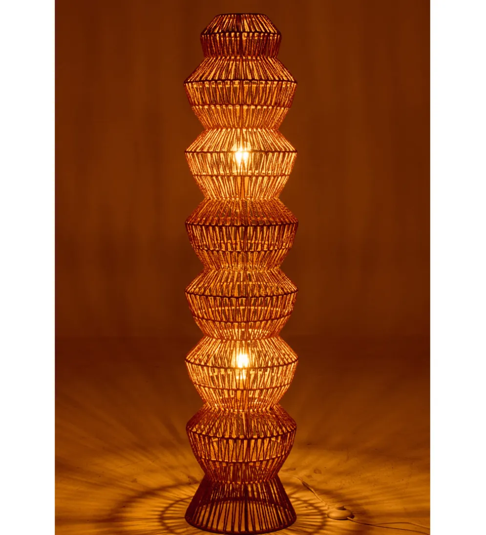 Lampa podłogowa ROPERAN 132 cm naturalna