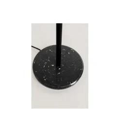 Lampa podłogowa SCALA BALLS 160 cm czarna z mlecznymi kloszami