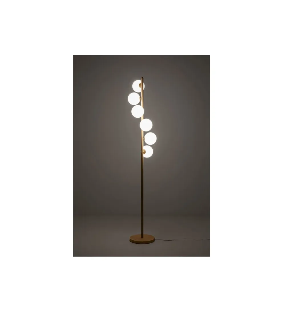 Lampa podłogowa SCALA BALLS 160 cm beżowa