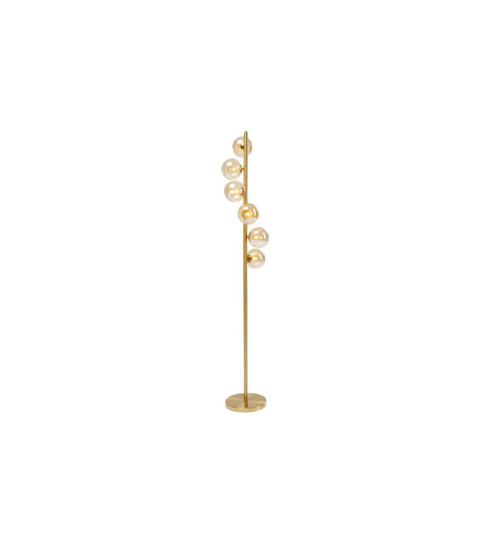 Lampa podłogowa SCALA BALLS 160 cm złota