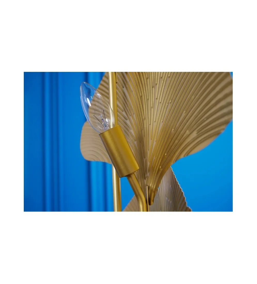 Lampa podłogowa SORIA 160 cm złota