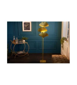 Lampa podłogowa SORIA 160 cm złota