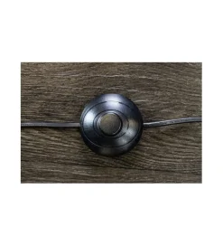 Lampa podłogowa Studio 146 cm czarno srebrna