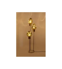 Lampa podłogowa SUPERNOVA AMBER 160 cm złota