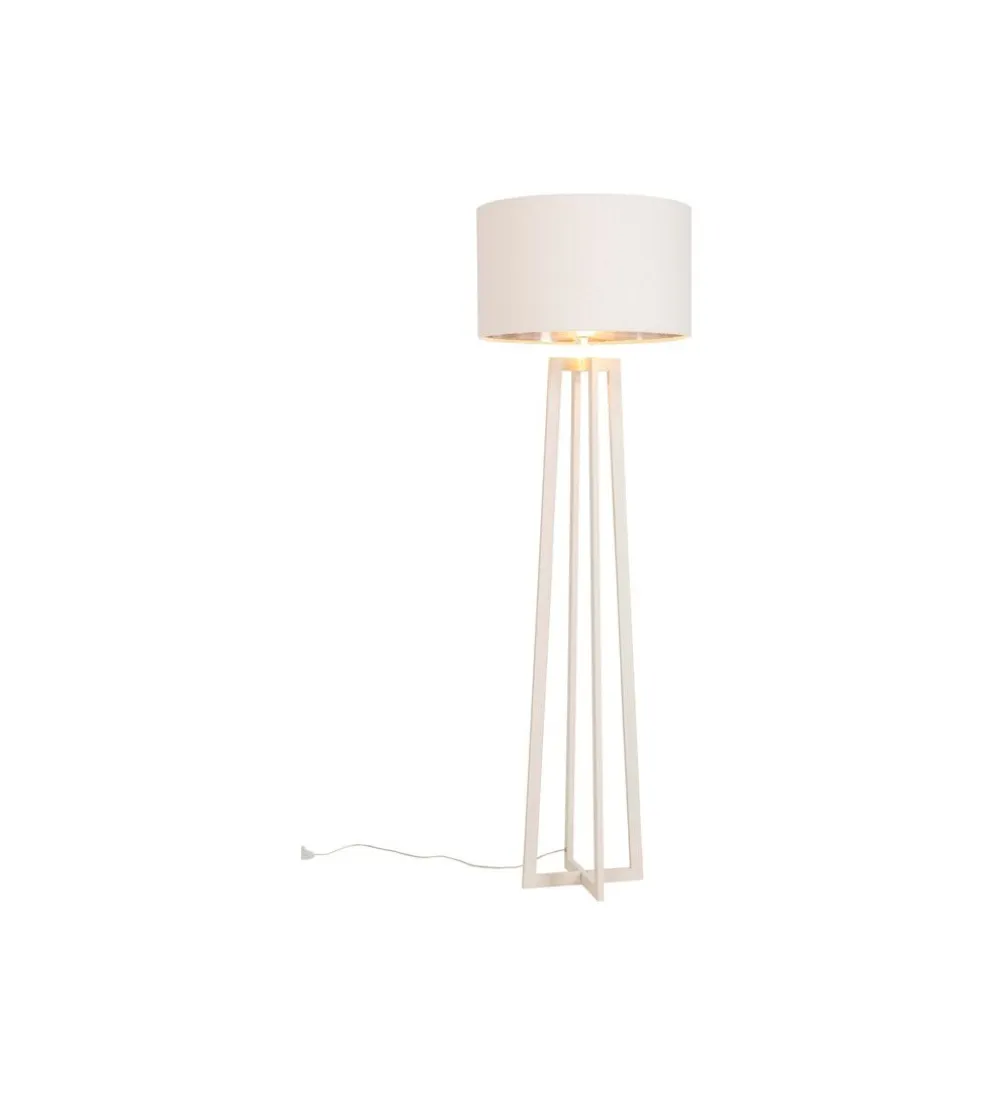 Lampa podłogowa TIMON 160 cm beżowa