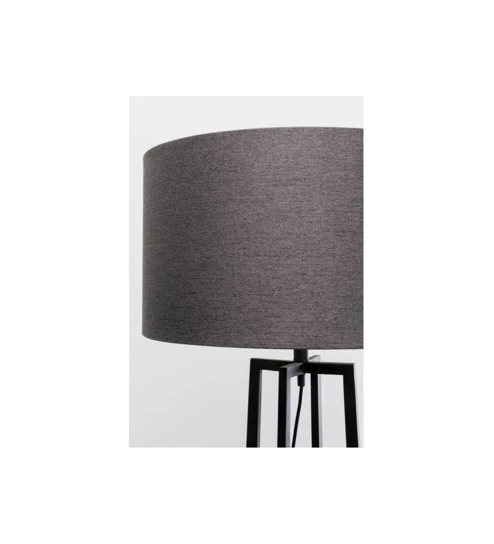Lampa podłogowa TIMON 160 cm czarna