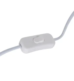 Lampa stołowa AHILL 44 cm biała