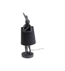 Lampa stołowa Animal Rabbit 50 cm czarna