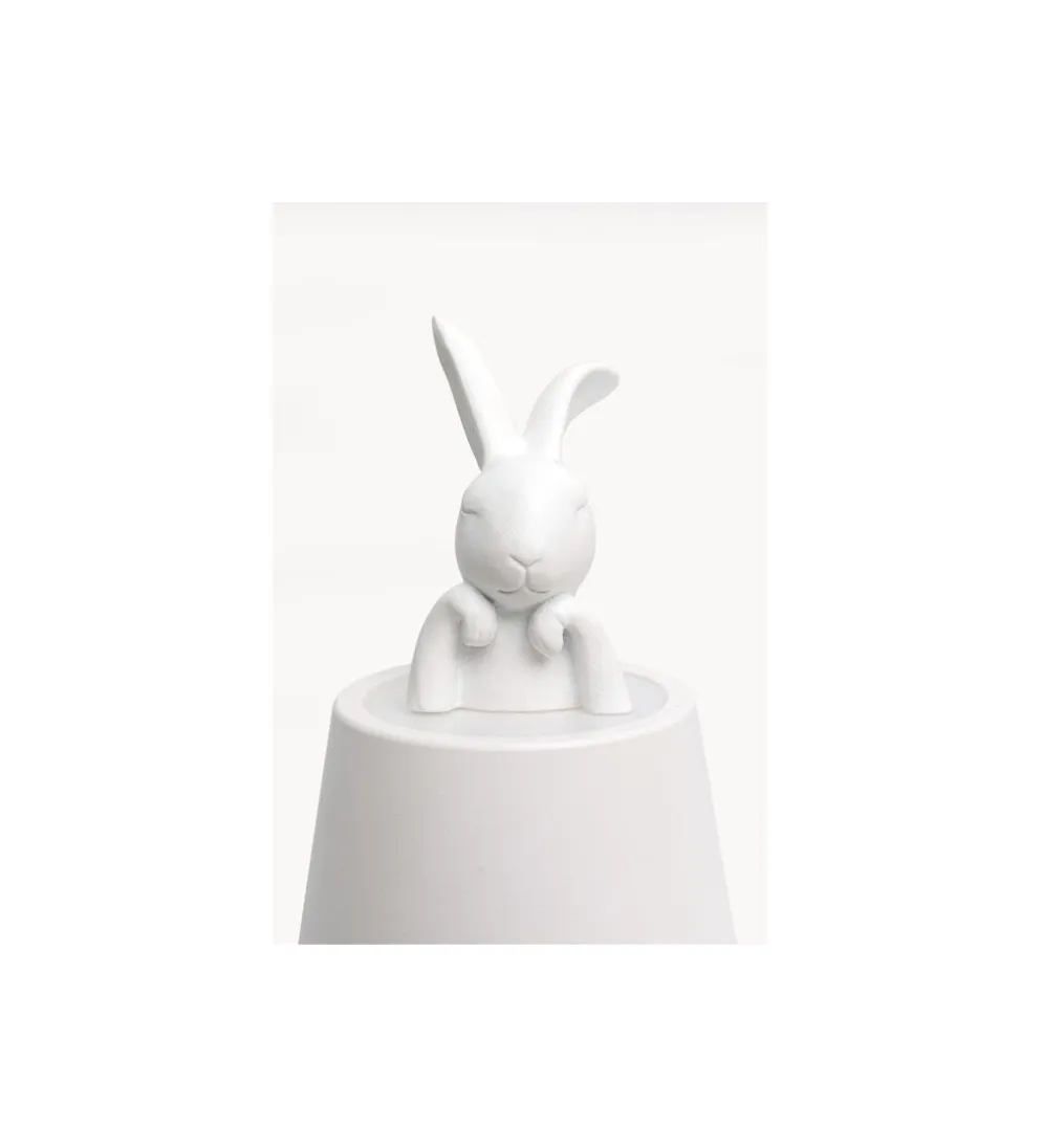 Lampa stołowa ANIMAL RABBIT 29 cm biała