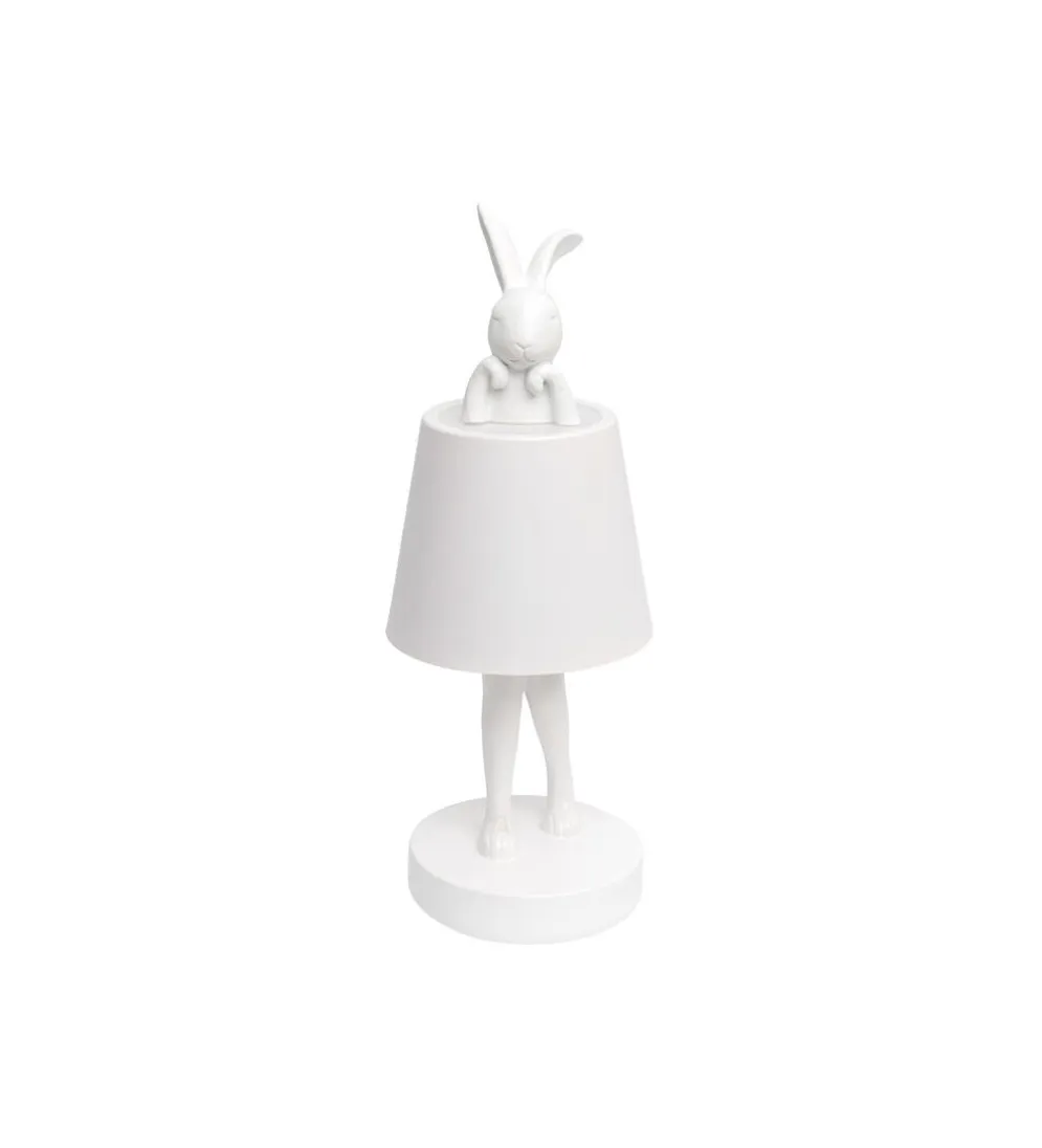 Lampa stołowa ANIMAL RABBIT 29 cm biała