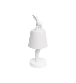 Lampa stołowa ANIMAL RABBIT 29 cm biała
