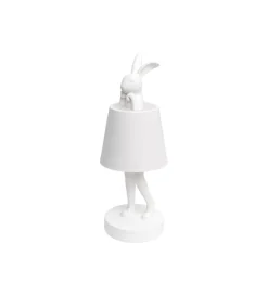 Lampa stołowa ANIMAL RABBIT 29 cm biała