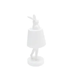 Lampa stołowa ANIMAL RABBIT 29 cm biała