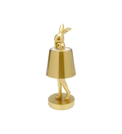 Lampa stołowa ANIMAL RABBIT 29 cm złota