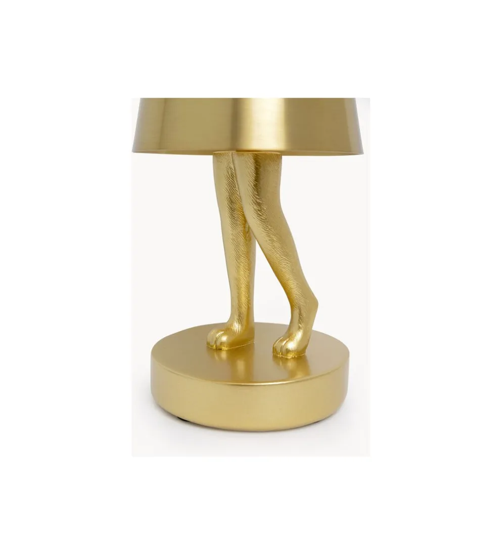 Lampa stołowa ANIMAL RABBIT 29 cm złota