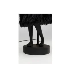 Lampa stołowa ANIMAL RABBIT FUR 50 cm czarno złota